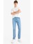 Pedro Slim Fit Dar Kalıp Normal Bel Dar Paça Jean Pantolon F2927AX25AU 6