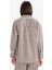 Afra x DeFacto Loose Fit Çizgili Poplin Uzun Kollu Gömlek F0403AX25SM 17