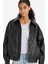 Afra x DeFacto Dad Fit Polo Yaka Suni Deri Mont F2911AX25WN 11