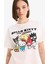 Hello Kitty Oversize Geniş Kalıp Sırt Baskılı Kısa Kollu Tişört E6157AX25SM 11