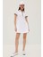 Polo Yaka Kısa Kollu Mini Yazlık Elbise 13