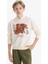 Erkek Çocuk Kapüşonlu Baskılı Sweatshirt F2844A825AU 8