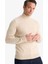 Slim Fit Dar Kesim Balıkçı Yaka Basic Düz Triko Kazak R1127AZ25WN 7