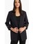 Regular Cepli Apoletli Blazer Siyah Ceket F3694AX25SM 7