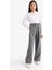 Kız Çocuk Wide Leg Geniş Paça Okul Pantolonu F2257A825AU 16