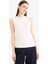 Regular Fit Fitilli Kaşkorse Basic Düz Kolsuz Tesettür Tunik F3610AX25SM 9
