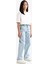 Kız Çocuk Baggy Fit Geniş Paça Jean Pantolon E9833A825AU 11