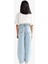 Kız Çocuk Baggy Fit Geniş Paça Jean Pantolon E9833A825AU 16