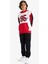 Erkek Çocuk 2'li Takım Kapüşonlu Baskılı Sweatshirt Eşofman Altı F2505A825AU 10