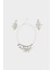 Kadın Silver Pullu Kolye Küpe Seti F3976AXNS 6