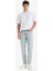 %100 Pamuk 90's Slim Fit Dar Kalıp Yüksek Bel Dar Paça Jean Yıkamalı Pantolon F3903AX25SM 9