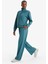 Fit Wide Leg Geniş Paça Cepli Biyeli Standart Boy İçi Yumuşak Tüylü Sporcu Pantolon F3846AX25AU 8