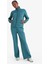 Fit Wide Leg Geniş Paça Cepli Biyeli Standart Boy İçi Yumuşak Tüylü Sporcu Pantolon F3846AX25AU 10