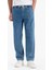 Yazlık Wide Leg Geniş Kalıp Beli Lastikli Geniş Paça Jean Kar Yıkamalı Pantolon F3906AX25SM 6