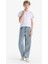 Erkek Çocuk Loose Fit Düz Paça Jean Pantolon F3379A825AU 10
