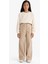 Kız Çocuk Wide Leg Geniş Paça Pamuklu Okul Pantolonu 11