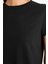 Regular Fit Bisiklet Yaka Basic Düz Kısa Kollu Tişört F4213AXNS 10
