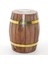 Pirinç Ahşap Fıçı Kumbara 12.5 cm WB535 1