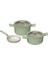 Leo Balance 5 Parça Tencere Setı Sage 3