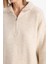 Relax Fit Yarım Fermuarlı Triko Kazak F3897AX25WN 11