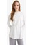 Loose Fit Bisiklet Yaka Uzun Kollu Tunik F4850AX25AU 13