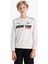 Erkek Çocuk Bisiklet Yaka Baskılı Sweatshirt F1963A825AU 12
