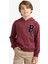 Erkek Çocuk Oversize Geniş Kalıp Kapüşonlu Okul Sweatshirt F2714A825AU 13