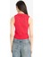 Slim Fit Dar Kesim Polo Yaka Ribana Kırmızı Atlet F4433AX25SM 11