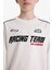 Erkek Çocuk Bisiklet Yaka Baskılı Sweatshirt F1963A825AU 16