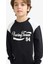 Erkek Çocuk Bisiklet Yaka Baskılı Sweatshirt F1965A825AU 14