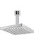 200X200 Duş Başlığı, Şık ve Şeffaf Tasarım, Gri Renkli, Dayanıklı ve Estetik 1