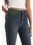 Mia Flare Fit Normal Bel Uzun Jean Yıkamalı Pantolon F5536AX25AU 13
