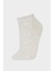Kadın Parıltılı 5'li Pamuklu Patik Çorap F5626AXNS 12