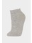 Kadın Parıltılı 5'li Pamuklu Patik Çorap F5626AXNS 13