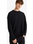 Boxy Fit Rahat Kesim Bisiklet Yaka Yumuşak Kumaş Basic Düz Sweatshirt F4642AX25AU 9