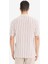 Regular Fit Polo Yaka Çizgili Kısa Kollu Tişört F1858AX25AU 12