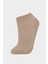 Kadın 5'li Pamuklu Patik Çorap F5431AXNS 12