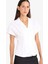Fitted Poplin Kısa Kollu Beyaz Gömlek F5892AX25SM 6
