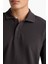 Regular Fit Polo Yaka Waffle Sweatshirt F0301AX25AU 13