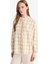 Relax Fit Ekose Desenli Uzun Kollu Tunik F4868AX25AU 9