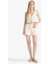 Coool Loose Fit V Yaka Triko Görünümlü Önden Bağlamalı Kolsuz Bluz F6260AX25SM 8