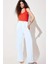 Slim Fit Dar Kesim Crop Halter Yaka Kırmızı Bluz F6279AX25SM 12