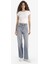 90's Wide Leg Yüksek Bel Uzun Jean Yıkamalı Pantolon F6336AX25HS 8