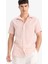 Pamuklu Kısa Kollu Gömlek F6390AX25SM 6