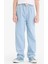 Erkek Çocuk Beli Lastikli Düz Paça Jean Pantolon F6899A825SM 11