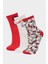 Kız Çocuk Hello Kitty 3'lü Pamuklu Uzun Çorap F6703A8NS 6
