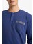 Pijama Takımı Regular Fit Uzun Kollu Üst Kareli Uzun Alt D0040AX25WN 12