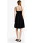Coool Askılı Krinkıl Kumaş Siyah Mini Elbise F7225AX25SM 10