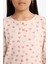 Kız Çocuk Pijama Takımı Fitilli Kaşkorse Kalp Desenli Uzun Kollu Üst Uzun Alt F7276A825AU 12