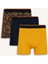Regular Fit Baskılı 3'lü Boxer T4929AZ25AU 7